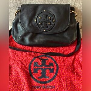 Tory Burch Pebbled Leather Crossbody Bag
